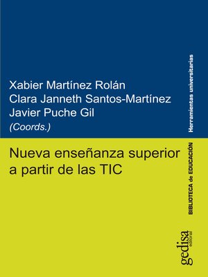 cover image of Nueva enseñanza superior a partir de las TIC
